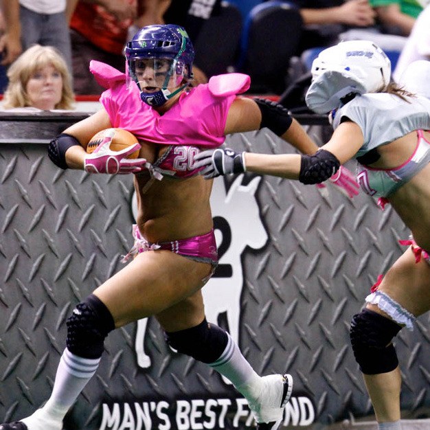 The top Lingerie Football League players competed in the All-Fantasy Game July 30 in Hamilton