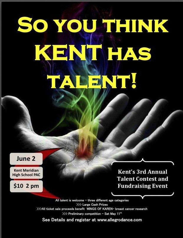 ‘So you think Kent has talent!’ returns June 2 at the Kent-Meridian Performing Arts Center.