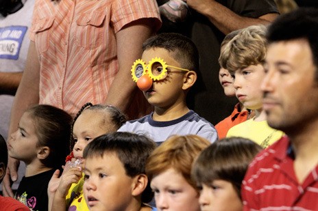 Fans watch the Ringling Bros. circus in September at the ShoWare Center in Kent.