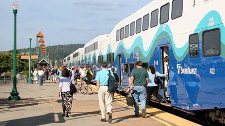 Catch the Sounder train in Kent on Sunday