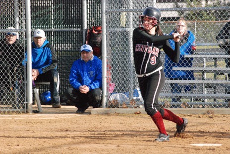 Kentlake outfielder Erin Crowley is as adept at laying down a perfect drag bunt as she is at smacking the ball deep into a gap. Yet