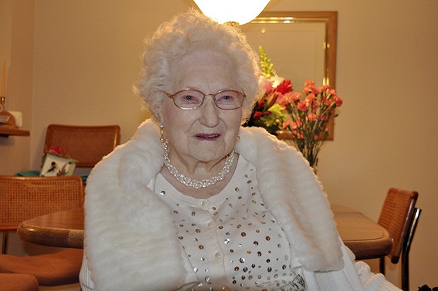 Florence Ermina Pullen turned 100 on Monday. Family and friends are throwing her a party on Saturday.