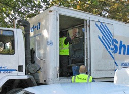 The Shred-It of Washington truck will be at the city of Kent recycling event Saturday