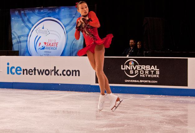 American Christina Gao finishes second in the women's competition Sunday