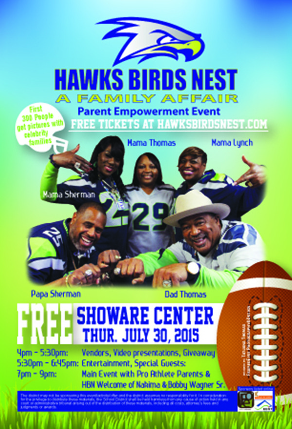Hawks Birds Nest will host A Family Affair parent empowerment event Thursday