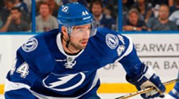 Nate Thompson a former Seattle Thunderbird player who now plays with the Tampa Bay Lightning