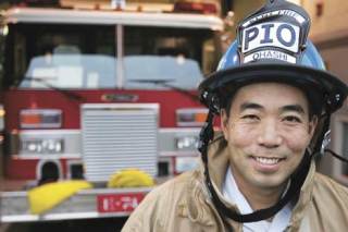 Capt. Kyle Ohashi of the Kent Fire Department. His agency is advising folks in ways to play it safe this winter.