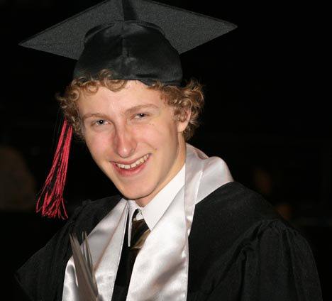Craig Heffner participated in the commencement ceremony for the Kentlake class of 2010.