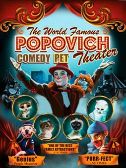 The World Famous Popovich Comedy Pet Theater comes to town Dec. 13.
