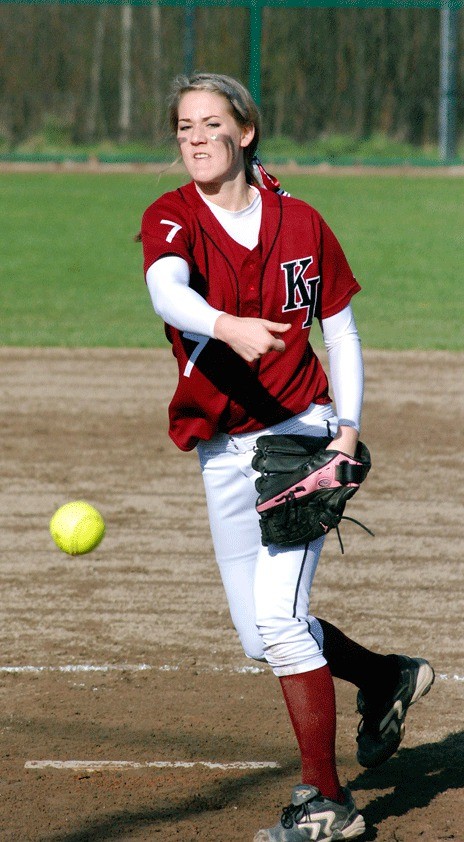 Nikole Webber and the Kentlake fastpitch team is riding a 14-game winning streak.