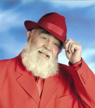 Santa incognito: Don Vandel sometimes appears as a plain-clothes Santa