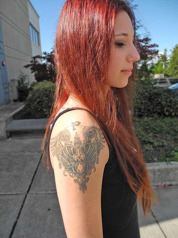 Sofiya Yakubovskaya is emotionally attached to a tattoo symbolizing her friend’s death. Located on her upper right arm