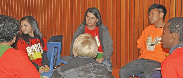 Middle and senior high school students from Kent