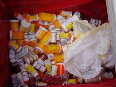Residents can bring old prescription pills to the Kent Police Station on Saturday