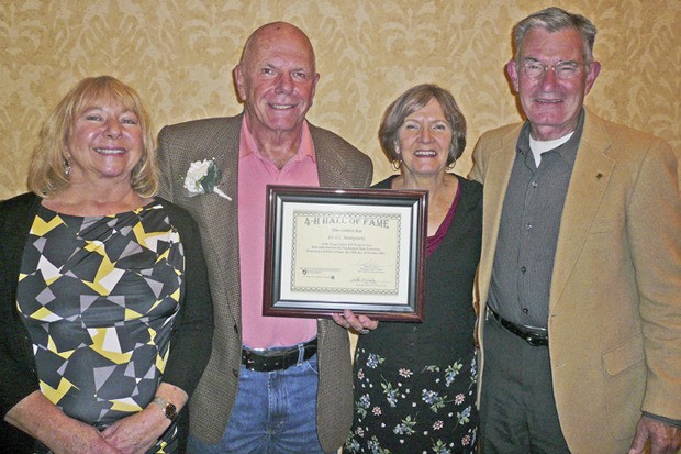 At their late father's induction ceremony were