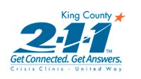King County residents can call 211 for a variety of local resources in non-emergency cases.