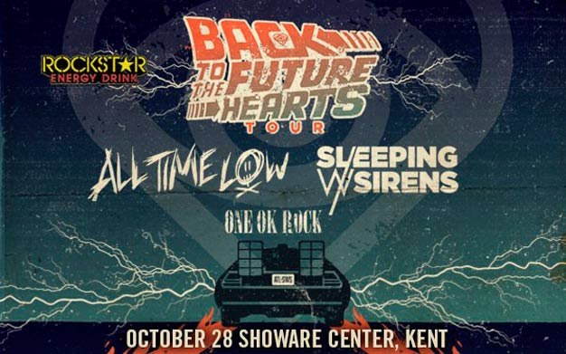 Catch the rock band All Time Low on Oct. 28 at the ShoWare Center in Kent. The concert opens with Sleeping With Sirens and One OK Rock.