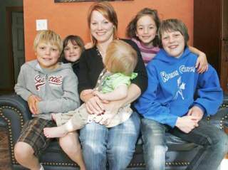 The Ury family of Kent has been taking in foster children for the past six years