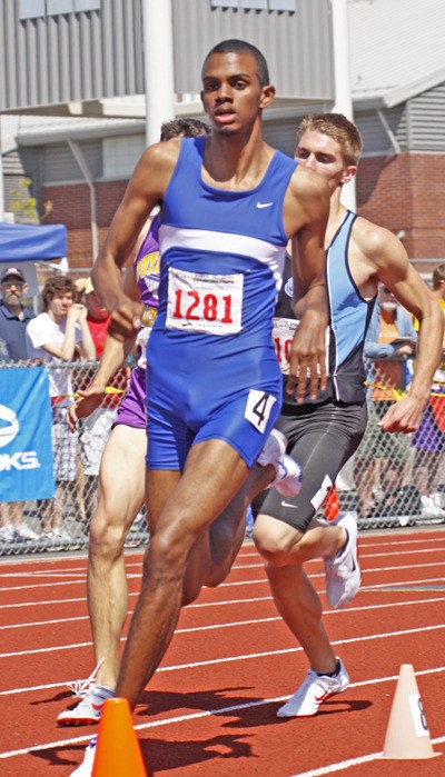 Kent-Meridian’s Derrick Daigre won state gold in the 800-meter in 2009