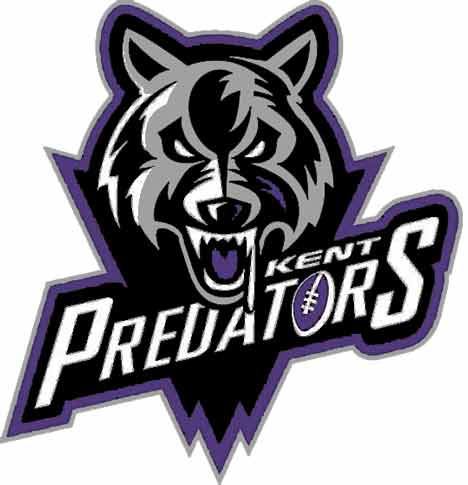 The logo for the Kent Predators Indoor Football League team.