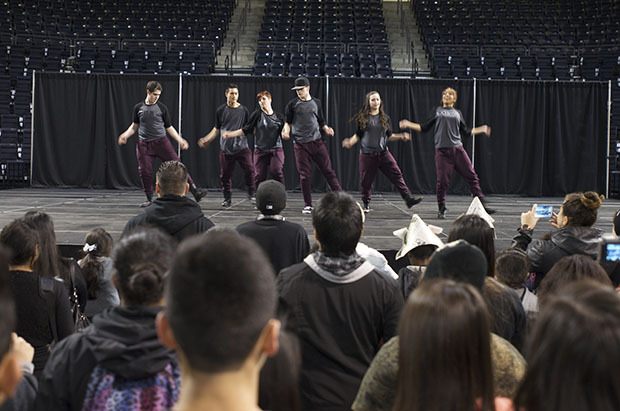 Allegro Dance Studio’s P.U.R.E dance team performs at the You Me We festival at the ShoWare Center last year. The festival returns Friday to ShoWare.