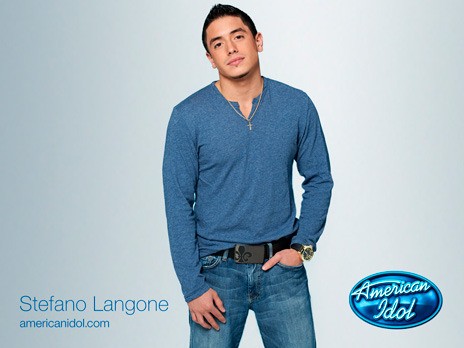 Kent's Stefano Langone has reached the final eight on 'American Idol.'
