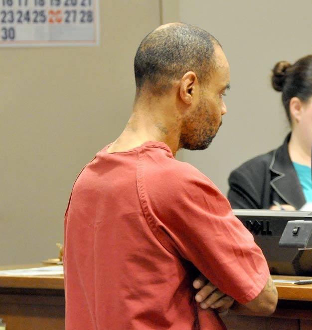 Christopher Hutton enters a not guilty plea on Monday in Kent to first-degree murder in connection with the June 11 West Hill shooting death of JaeBrione Gary.