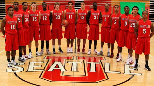 The Seattle University men's basketball team plays Evergreen State at 7 p.m. Monday Nov. 28 at Kent's ShoWare Center.