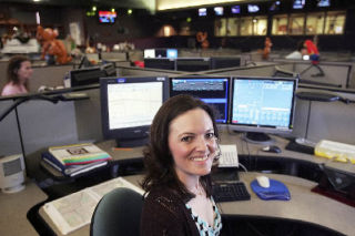 Roseann Mills was awarded for her “sustained exemplary performance” in her 911 dispatch job at Valley Com in Kent. The award came as part of a celebration of National Telecommunicators Week