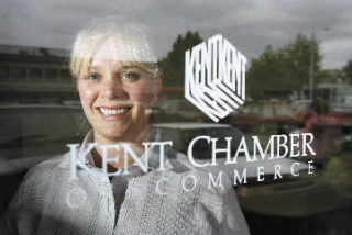 Andrea Keikkala is the new executive director of the Kent Chamber of Commerce.