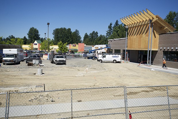 Construction of the new Trader Joe’s in The Marketplace at Lake Meridian continues. The store is scheduled to open Sept. 30.