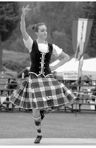 Lindsey Henderson of Enumclaw competes at Highland Dancing during last year’s Pacific Northwest Scottish Highland Games and Clan Gathering. This year’s event – which features bagpiping