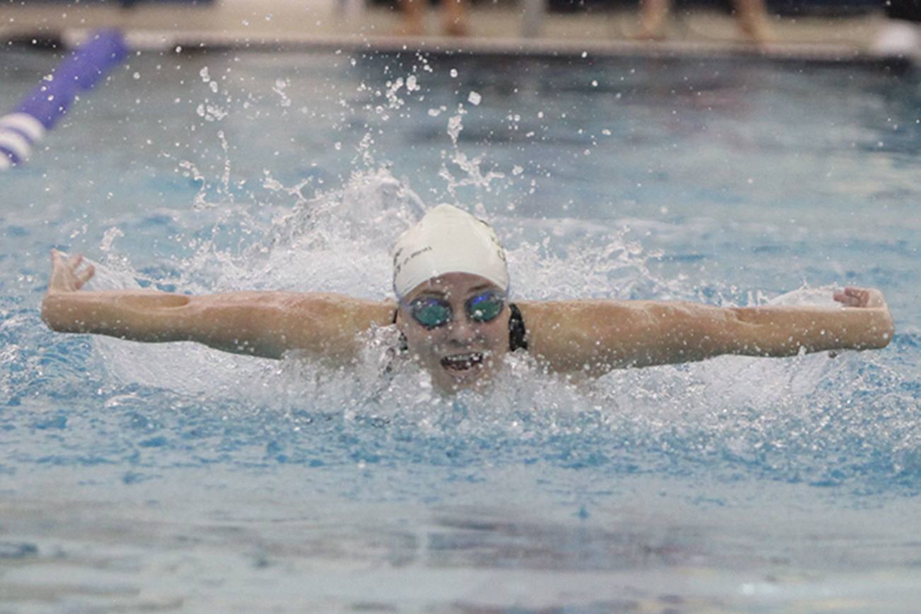 Kentridge girls swim and dive takes second in district meet