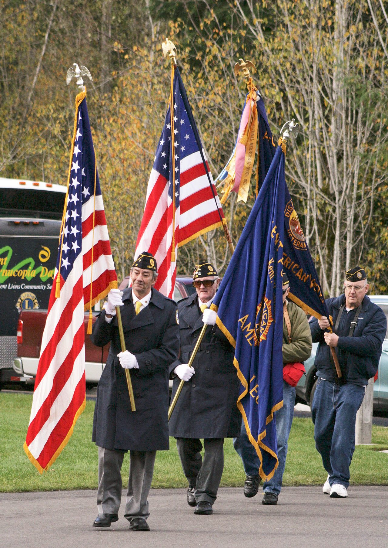 The Tahoma National Cemetery Veterans Day Ceremony is 11 a.m. Friday, Nov. 11, in the main flag pole assembly area, 8600 SE 240th St., Kent. The program celebrates and honors all military members who have served or are serving the nation. DENNIS BOX, Reporter