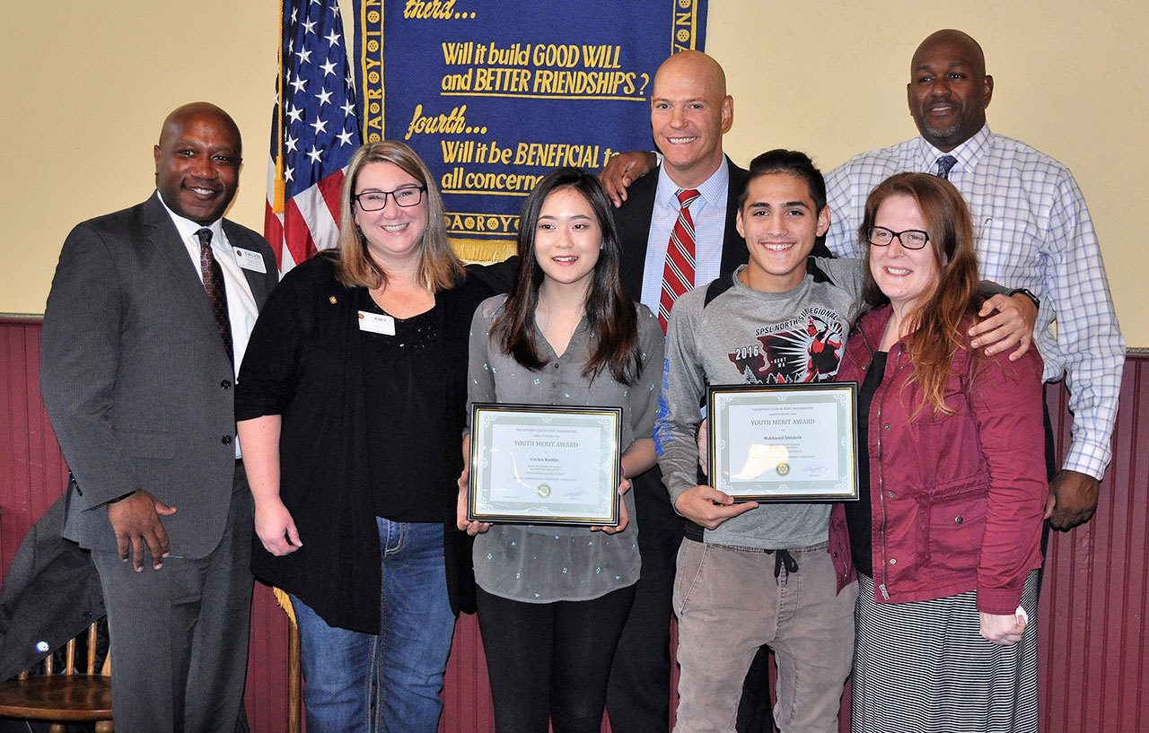 Rotary Club honors Students of the Month from K-M