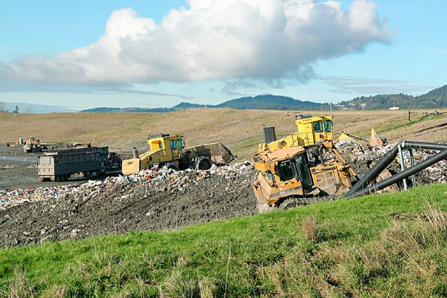 King County’s garbage goes to the Cedar Hills Landfill in Maple Valley.