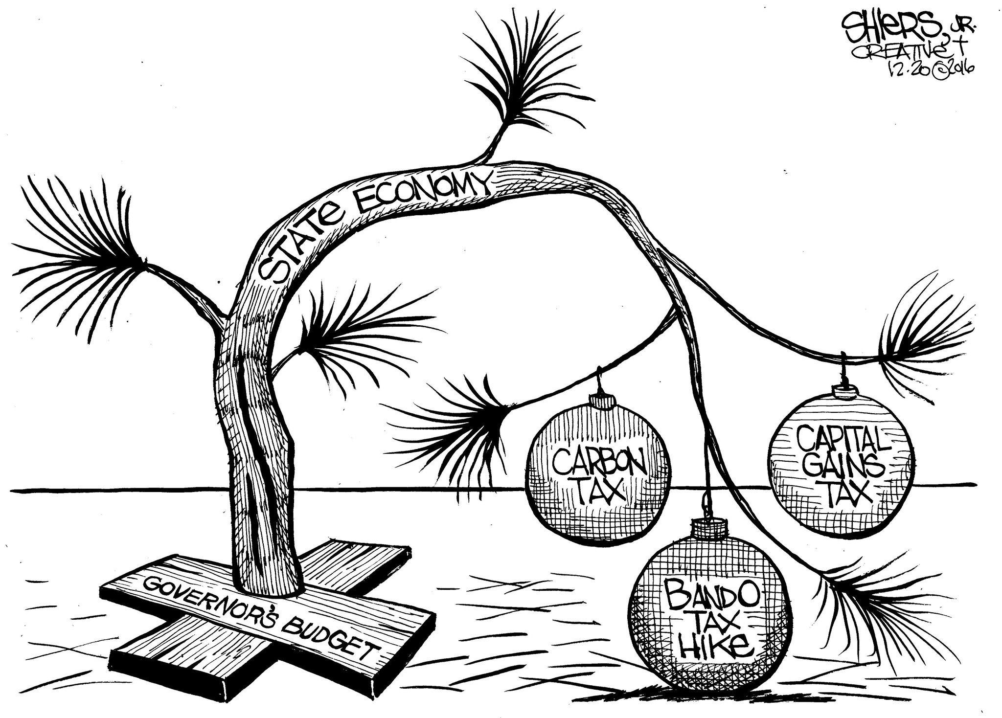 Reporter cartoon/Frank Shiers