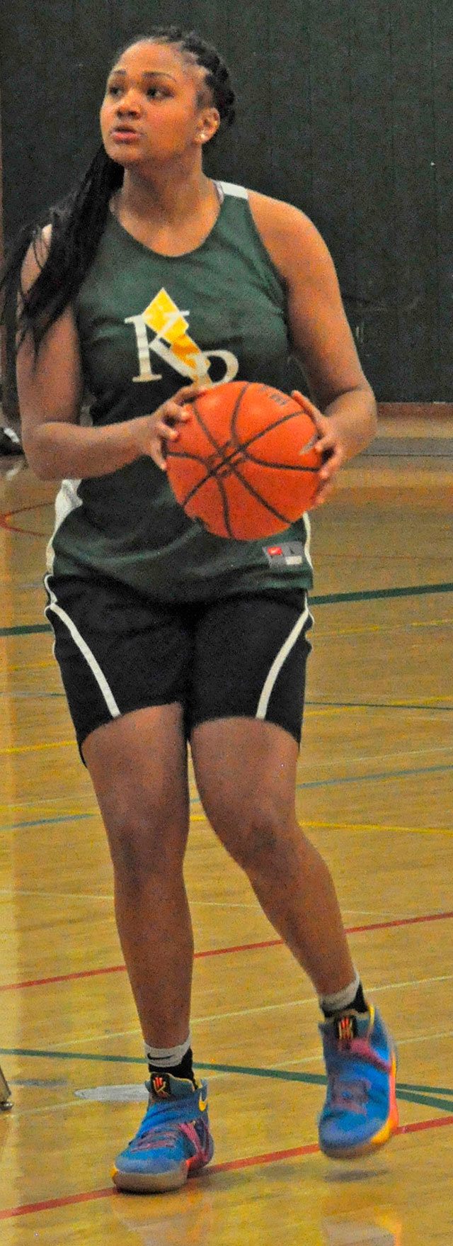 Kentridge’s JaQuaya Miller looms as one of the top recruits nationally in the class of 2019. heidi sanders, Kent Reporter