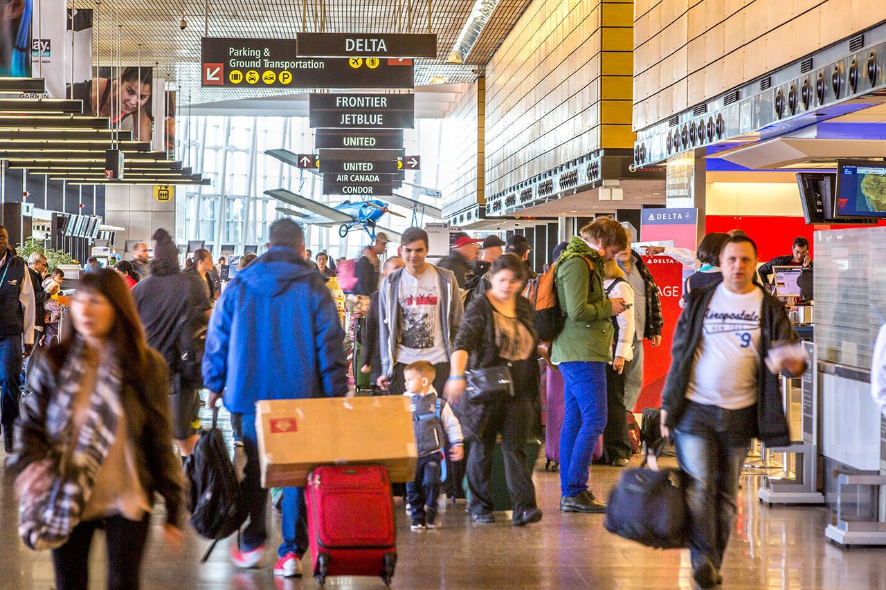 Sea-Tac Airport was the country’s ninth busiest in 2016 serving 45.7 million passengers. COURTESY PHOTO, Port of Seattle/DonWilson