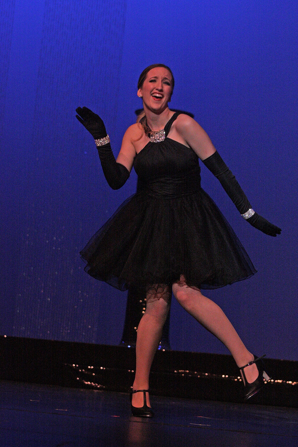 Alexis Florence, first runner-up, tap dances to ”Diamonds Are A Girl’s Best Friend”, as sung by Marilyn Monroe. MARK KLAAS, Reporter