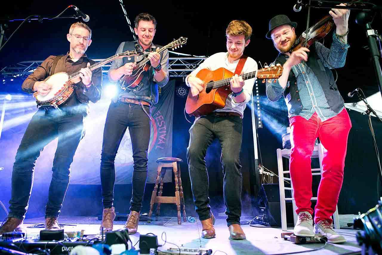 We Banjo 3 is the multi-awarded-winning quartet that blends traditional Irish Music with Americana and Bluegrass affectionately described as “Celtgrass.” COURTESY PHOTO