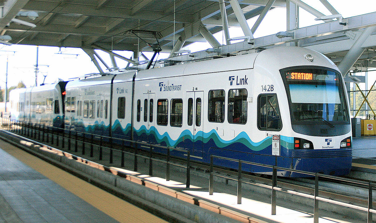 Sound Transit would lose grants for light rail under Trump budget proposal