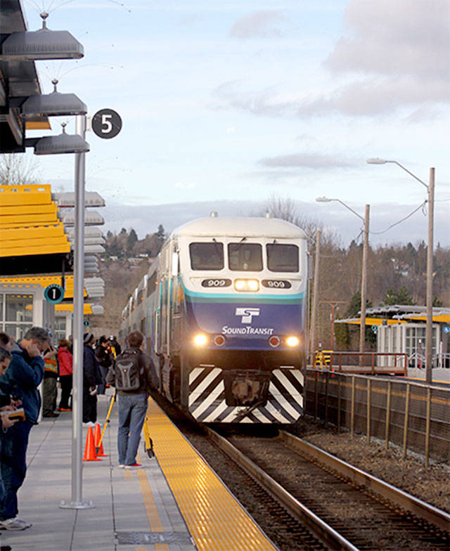 Mariners fans can ride the Sounder train to Sunday’s game. REPORTER FILE PHOTO