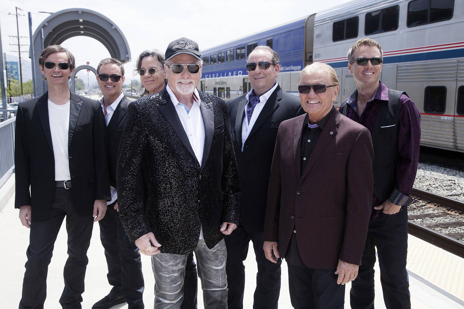 The Beach Boys, who are distinguished by their vocal harmonies and early surf songs, are one of the most influential acts of the rock era. COURTESY PHOTO