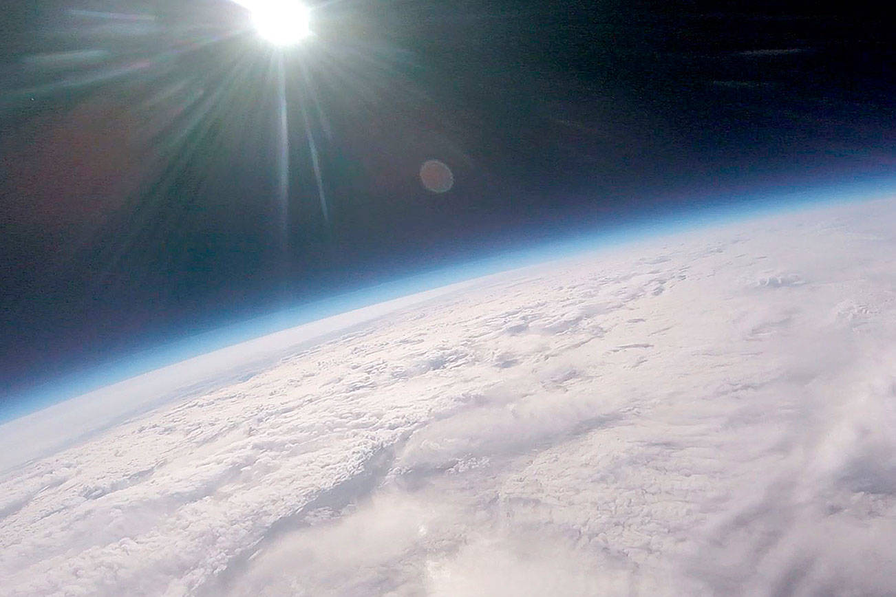 Out of this world: School project makes orbit | VIDEO