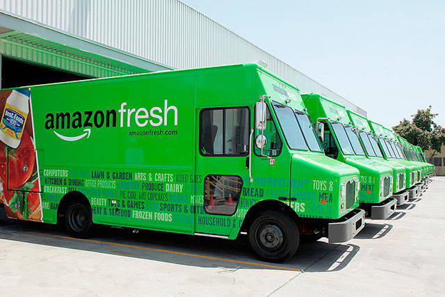 Amazon Fresh to move warehouse to Kent from Bellevue
