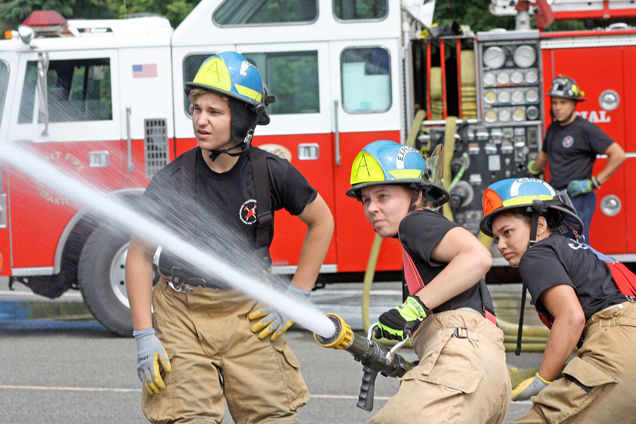 Fire school provides teens real-life look at emergency service careers