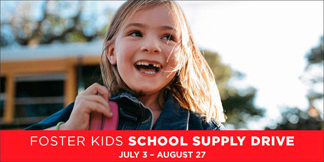 Mattress Firm’s School Supply Drive for Foster Kids is on