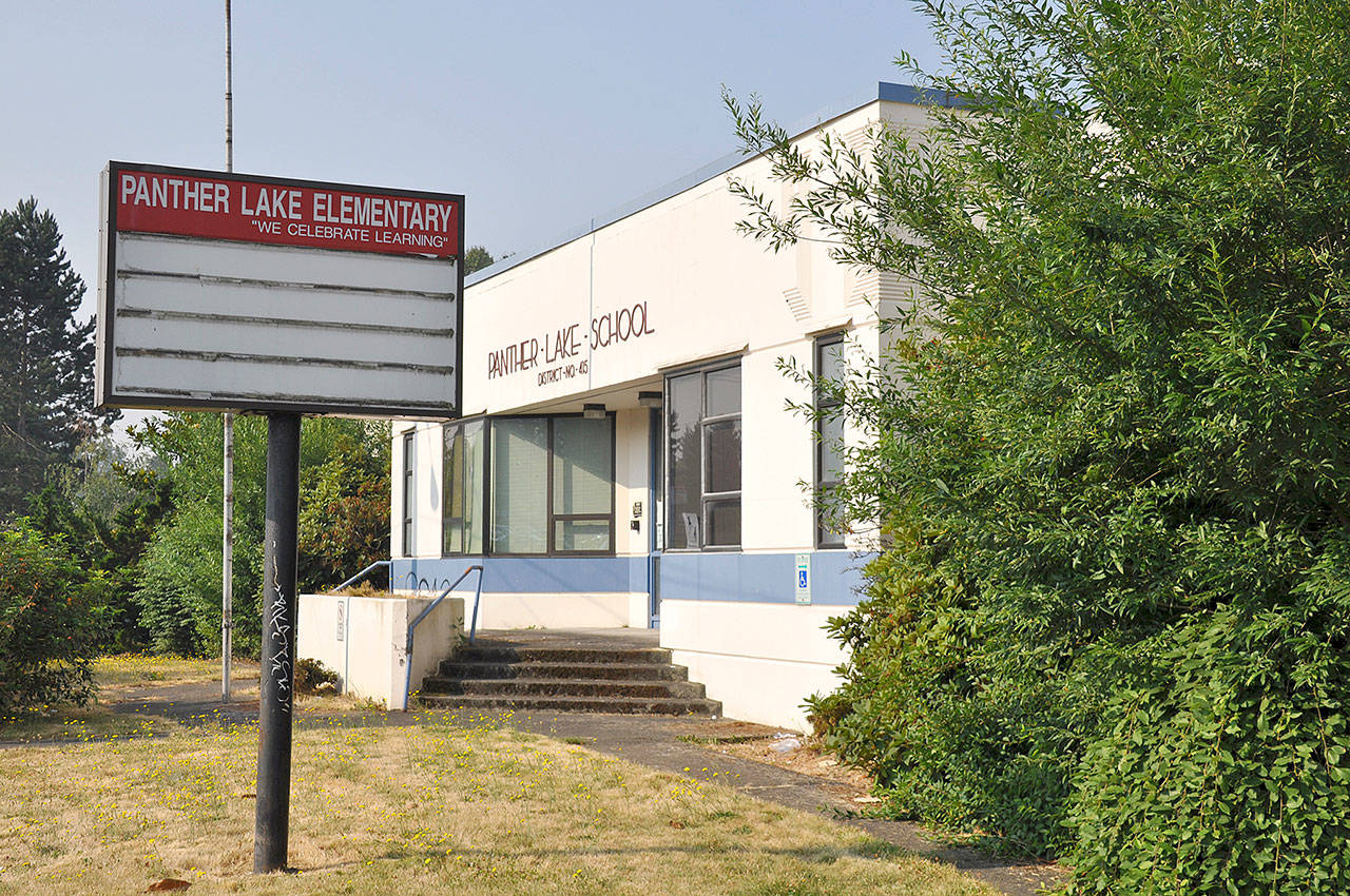 Kent School District officials are trying to figure out what to do with the old Panther Lake Elementary School, which closed in 2009 after the district build a new school. Heidi Sanders/Kent Reporter