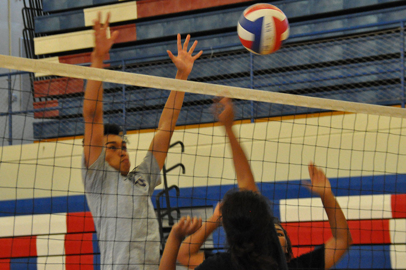 With limited opportunities, Caberto pursues passion with K-M volleyball team